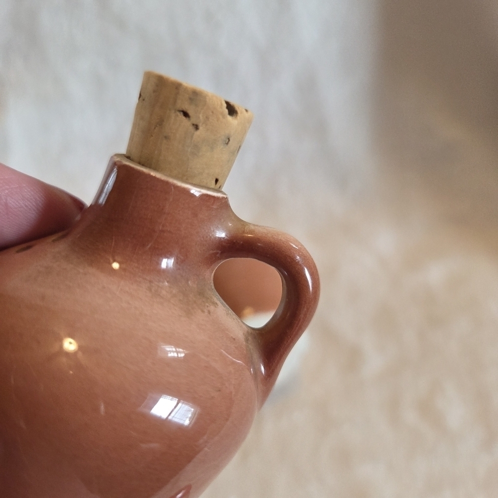 Two Ma Salt & Pepper Set Smoking Pipes On Moonshine Jug Ozark Toothpick - Picture 9 of 11